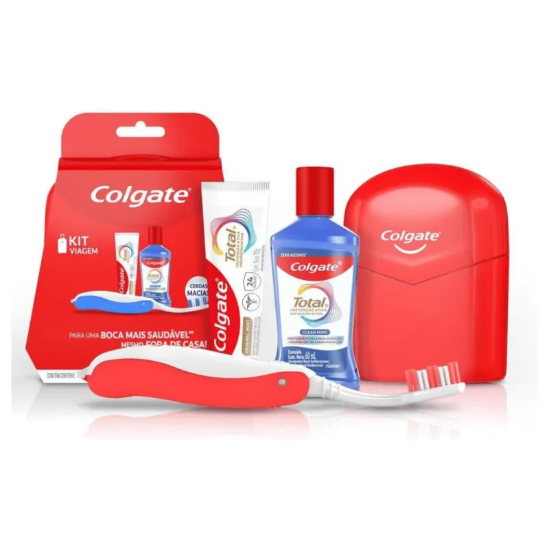 Kit de Higiene Bucal Para Viagem