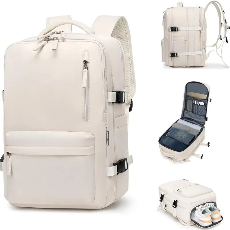 Mochila de Viagem Expansivel para Avião 